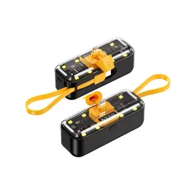 Power bank prenosiva baterija privezak Oxpower 5000mAh lightning crna.