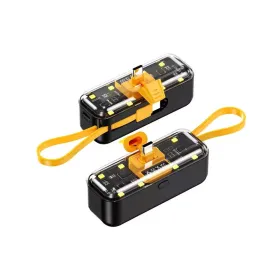 Power bank prenosiva baterija privezak Oxpower 5000mAh Type C crna.