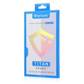 Zaštino staklo (glass) Privacy Teracell Titan 2.5D za iPhone 11 6.1/XR crni.
