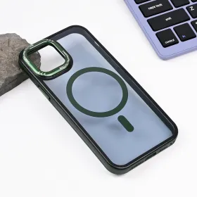 Futrola - maska Magsafe Trendy za iPhone 12 6.1 zelena.