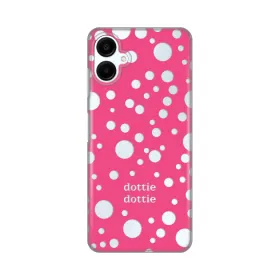 Silikonska futrola - maska print Skin za Samsung A065F Galaxy A06 Dottie Dottie Pink.