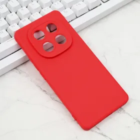 Futrola - maska Silikon Pro Camera za Xiaomi Redmi Note 14 Pro 5G crvena.