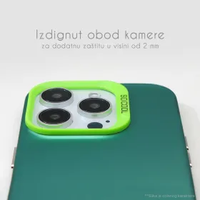 Futrola - maska Clear za iPhone 16 6.1 ljubicasta.