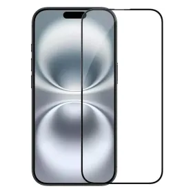 Zaštino staklo (glass) Nillkin 3D CP+Max za iPhone 16 6.1 crni.