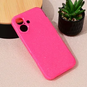 Futrola - maska Sparkle Dust za iPhone 16 6.1 pink.
