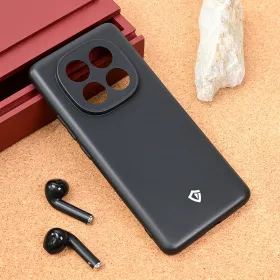 Futrola - maska Teracell Skin za Xiaomi Redmi Note 14 Pro Plus 5G (EU) mat crna.