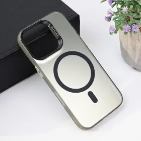 Futrola - maska Magsafe Clear za iPhone 16 Pro 6.3 crna.