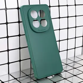 Futrola - maska 3D Camera za Xiaomi Note 14 Pro 5G tamno zelena.