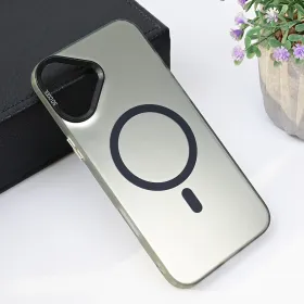 Futrola - maska Magsafe Clear za iPhone 16 Plus 6.7 crna.