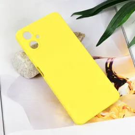 Futrola - maska Teracell Soft Velvet za Samsung A065F Galaxy A06 zuta.