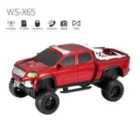 Bluetooth zvucnik WS-X65 crveni.