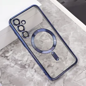 Futrola - maska Magsafe Lux za Samsung A556 Galaxy A55 5G plava.
