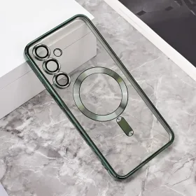 Futrola - maska Magsafe Lux za Samsung S721B Galaxy S24 FE zelena.