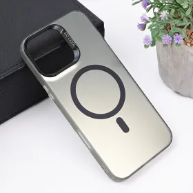 Futrola - maska Magsafe Clear za iPhone 16 Pro Max 6.9 crna.