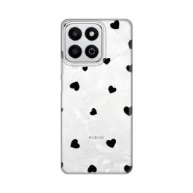 Silikonska futrola - maska print Skin za Huawei Honor 200 Smart/Honor X7c Hearts.