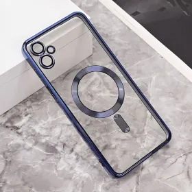 Futrola - maska Magsafe Lux za Samsung A05 plava.