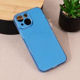 Futrola - maska Sparkle Dust za iPhone 13 Mini 5.4 svetlo plava.