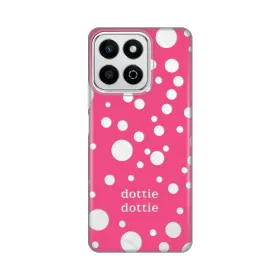 Silikonska futrola - maska print Skin za Huawei Honor 200 Smart/Honor X7c Dottie Dottie Pink.