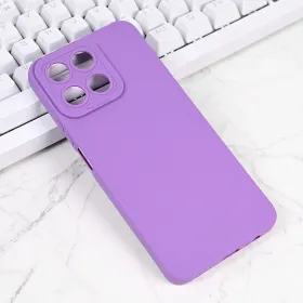 Futrola - maska Silikon Pro Camera za Huawei Honor 200 Smart/Honor X7c ljubicasta.