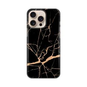 Silikonska futrola - maska print za iPhone 16 Pro Max 6.9 All Black.