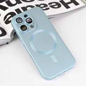 Futrola - maska Magsafe Chrome za iPhone 16 Pro 6.3 plava.