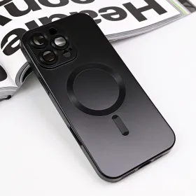 Futrola - maska Magsafe Chrome za iPhone 16 Pro Max 6.9 crna.