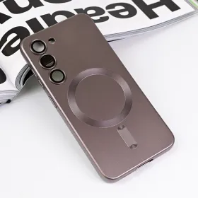 Futrola - maska Magsafe Chrome za Samsung S911B Galaxy S23 5G siva.