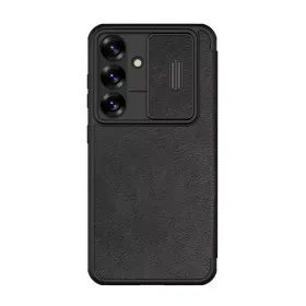 Futrola - maska Nillkin Qin Pro Leather za Samsung S931 Galaxy S25 crna.