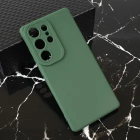 Futrola - maska Teracell Giulietta za Samsung S938 Galaxy S25 Ultra mat zelena.