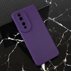 Futrola - maska Teracell Giulietta za Huawei Honor 90 mat tamno ljubicasta.
