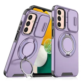 Futrola - maska CamShield Ring stand za Samsung A165F Galaxy A16 ljubicasta.