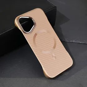 Futrola - maska Magsafe Carbon za iPhone 16 6.1 braon.