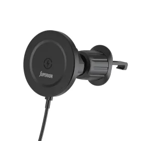 Drzac za mobilni telefon SU-D102 sa bezicnim punjenjem (magnet i ventilacija) crni (MS).