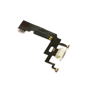 Flet kabl za iPhone XR sa konektorom punjenja White OEM (MS).