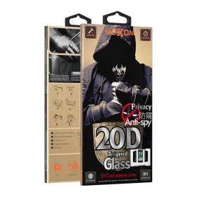 Zaštino staklo (glass) MOXOM 20D PRIVACY za iPhone 13 (6.1) (MS).