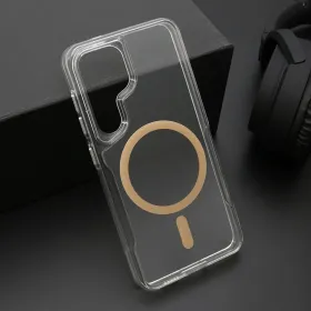 Futrola - maska AURA MagSafe za Samsung S921 Galaxy S24 5G zlatna (MS).