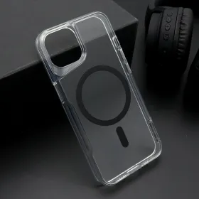 Futrola - maska AURA MagSafe za iPhone 14 (6.1) crna (MS).