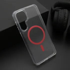 Futrola - maska AURA MagSafe za Samsung S721B Galaxy S24 FE crvena (MS).