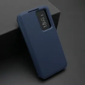 Futrola - maska BI FOLD Smart Window za Samsung S911B Galaxy S23 5G plava (MS).