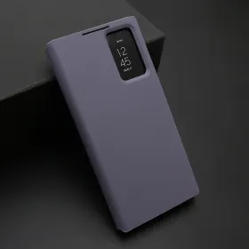 Futrola - maska BI FOLD Smart Window za Samsung Galaxy S23 Ultra 5G ljubicasta (MS).