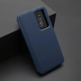 Futrola - maska BI FOLD Smart Window za Samsung Galaxy S22 5G plava (MS).