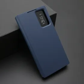 Futrola - maska BI FOLD Smart Window za Samsung Galaxy S23 Ultra 5G plava (MS).