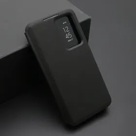 Futrola - maska BI FOLD Smart Window za Samsung Galaxy S22 5G crna (MS).