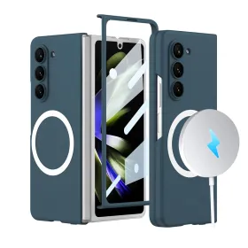 Futrola - maska COLOR MagSafe za Samsung Galaxy Z Fold 6 5G plava (GKK case) (MS).