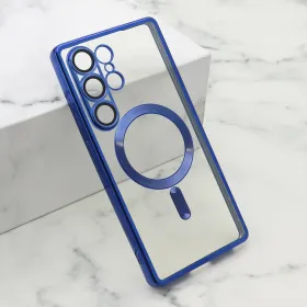 Futrola - maska CAMERA PROTECT MAGSAFE za Samsung S938 Galaxy S25 Ultra 5G plava (MS).