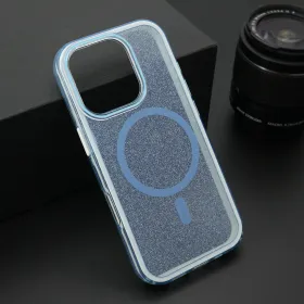 Futrola - maska CRYSTAL MagSafe za iPhone 16 Pro (6.3) plava (MS).