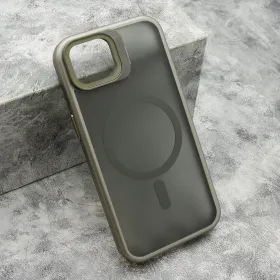 Futrola - maska DARK DROP MagSafe za iPhone 16E (6.1) siva (MS).