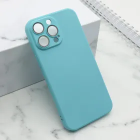 Futrola - maska COLOR WAVE za iPhone 14 Pro Max (6.7) svetlo plava (MS).