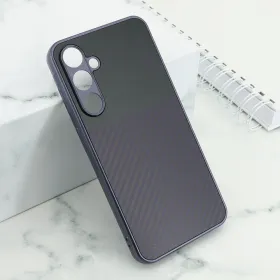 Futrola - maska CARBON LINES za Samsung A556 Galaxy A55 5G ljubicasta (MS).