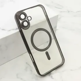 Futrola - maska CAMERA PROTECT MagSafe za iPhone 16 Plus (6.7) crna (MS).